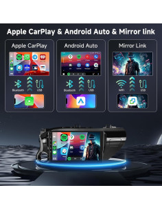 Estéreo de coche Hodozzy Android 10.1" 6G+128G Toyota Hilux 2015-2020 2