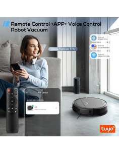 Aspiradora Robótica 2 en 1 UMMUND T7S con Mopa, 2000Pa 2