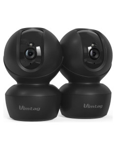 Cámara de Seguridad VIMTAG 2.5K Interior Paquete de 2