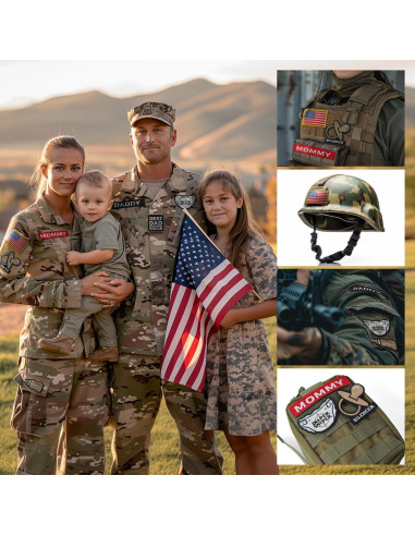 7 Piezas Parche Táctico WILDREEDS para Gorras y Bolsas