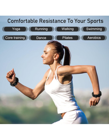 Pesas de Tobillo y Muñeca GKgyeus 0.15Kg Set de 2 para Entrenamiento