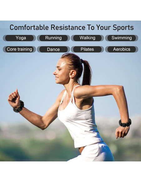 Pesas de Tobillo y Muñeca GKgyeus 0.15Kg Set de 2 para Entrenamiento