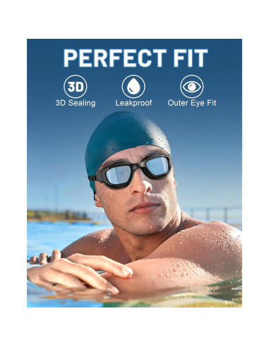 Gafas de natación polarizadas Zeligerstar unisex anti-UV