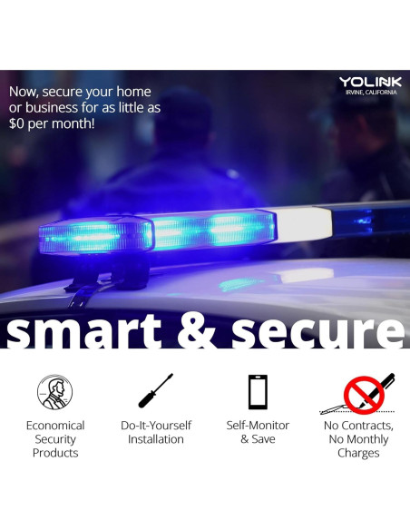 Fob Inteligente YoLink SirenFob Control de Sirena 402m