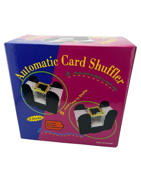 Barajador Automático de Cartas Unniweei para 1-6 Barajas