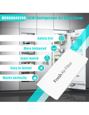 Cubierta de Filtro de Aire Refrigerador SIPANTA MCR66849208