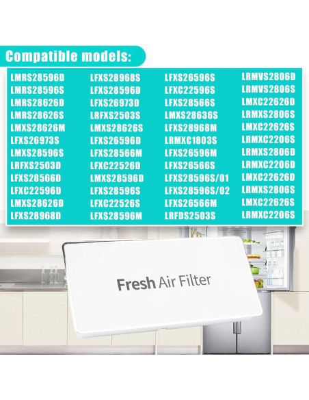 Cubierta de Filtro de Aire Refrigerador SIPANTA MCR66849208