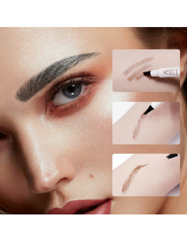 Lápiz de Cejas Music Flower Negro 04 a Prueba de Agua