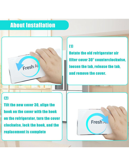 Cubierta de Filtro de Aire Refrigerador SIPANTA MCR66849208