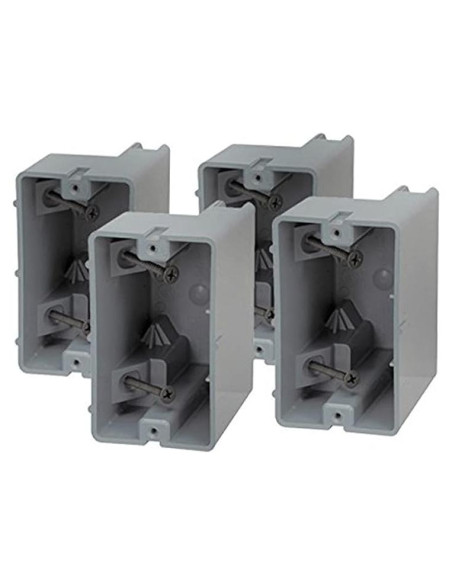 Caja Ajustable de Profundidad Southwire MSB1G4PK Gris 4 Unidades