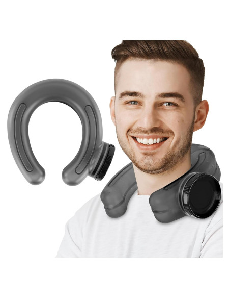 Tubo de Enfriamiento para el Cuello Yokulamo - Negro, Reutilizable Tubo de Enfriamiento para el Cuello Yokulamo - Negro, Reutilizable