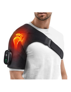 Almohadilla Térmica Inalámbrica MOAJAZA para Hombros con Masaje