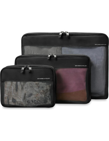 Conjunto de Cubos de Compresión Briggs & Riley - 3 Piezas Negro