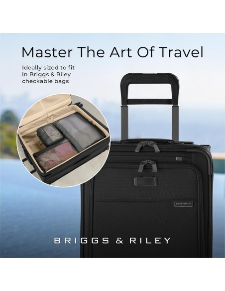 Conjunto de Cubos de Compresión Briggs & Riley - 3 Piezas Negro Conjunto de Cubos de Compresión Briggs & Riley - 3 Piezas Negro