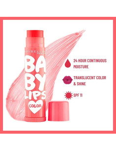 Bálsamo Labial Maybelline Baby Lips Color SPF 16 4.5g Cereza 2