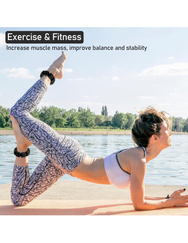 Pesas de Tobillo y Muñeca GKgyeus 0.15Kg Set de 2 para Entrenamiento