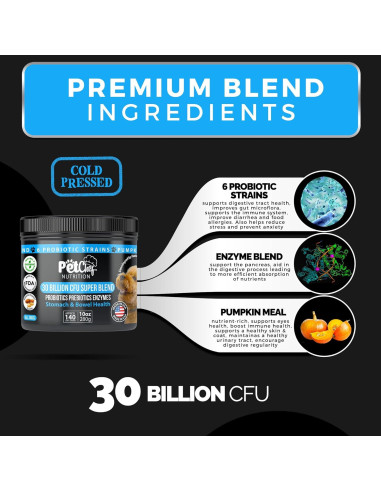 Probioticos Caninos Pet Chef - Salud Digestiva y Bienestar