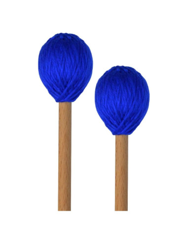 Mallets de Marimba Yolyoo de Hilo Duro Medio con Mango de Arce