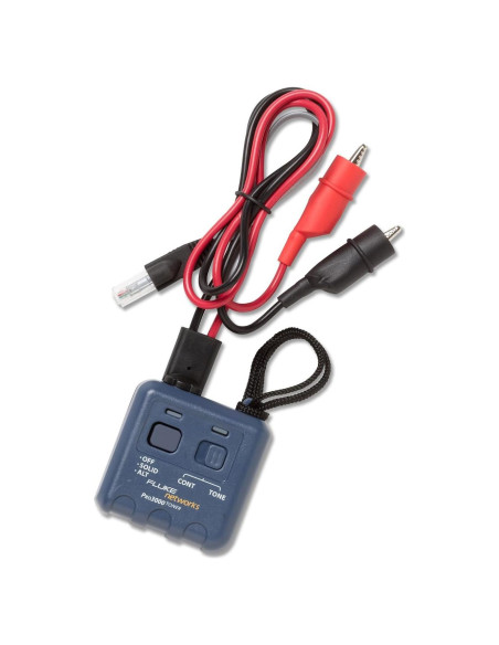 Generador de tono Fluke Networks Pro3000 RJ11 y clips