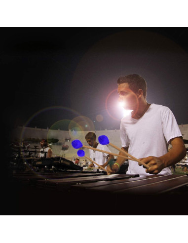 Mallets de Marimba Yolyoo de Hilo Duro Medio con Mango de Arce