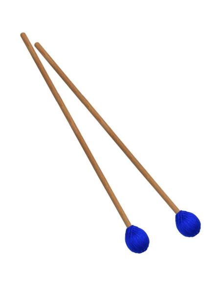 Mallets de Marimba Yolyoo de Hilo Duro Medio con Mango de Arce