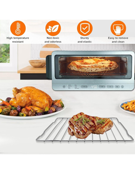 Rejilla para Freidora de Aire Ninja SP151 34.3x29.9 cm Acero Inoxidable