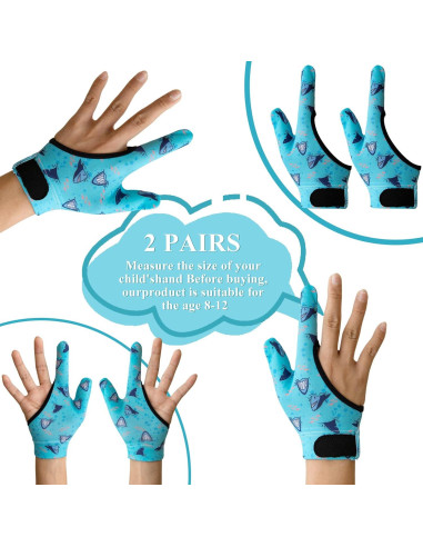 Guantes de Protección para Chupeteo LKLKKC 2 Pares Nylon