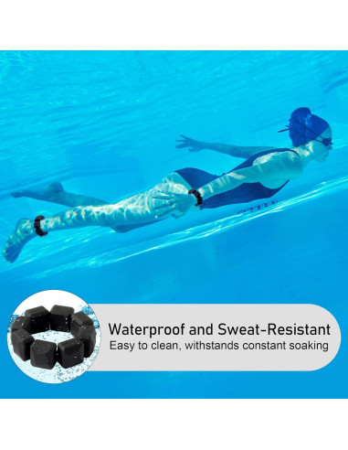 Pesas de Tobillo y Muñeca GKgyeus 0.15Kg Set de 2 para Entrenamiento