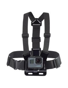 Arnés Ajustable Amazon Basics para Cámara GoPro Negro
