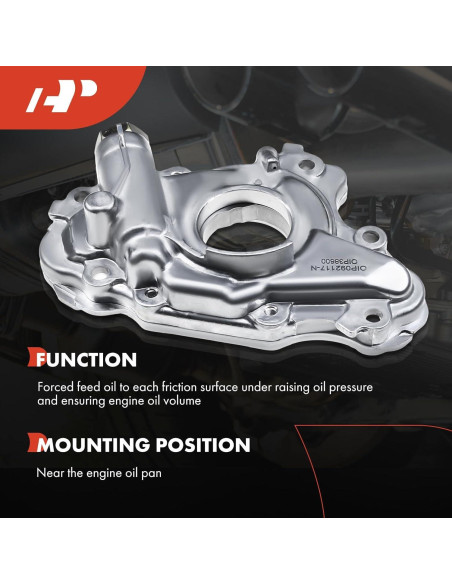 Bomba de Aceite A-Premium para Toyota Corolla 1.8L 1998-2008