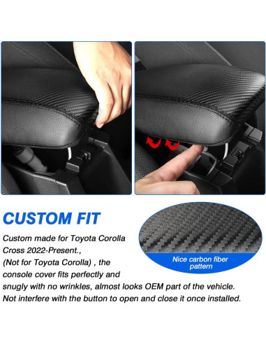 Cubierta de Consola Central Karltys para Toyota Corolla Cross 2022-2025
