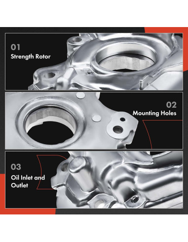 Bomba de Aceite A-Premium para Toyota Corolla 1.8L 1998-2008