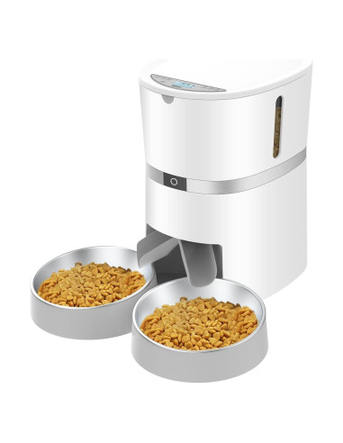 Comedero Automático WellToBe para Gatos y Perros Pequeños
