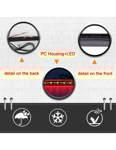 Kit de luces traseras LED ahumadas para Toyota Corolla 2019-2025