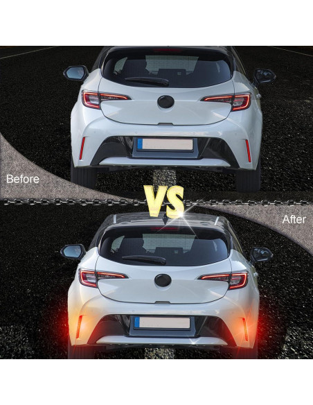 Kit de luces traseras LED ahumadas para Toyota Corolla 2019-2025