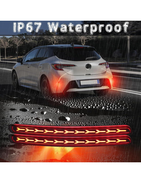 Kit de luces traseras LED ahumadas para Toyota Corolla 2019-2025