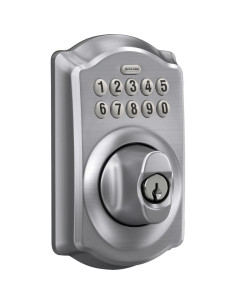 Cerradura Electrónica Schlage BE365 Camelot Cromo Satinado 2