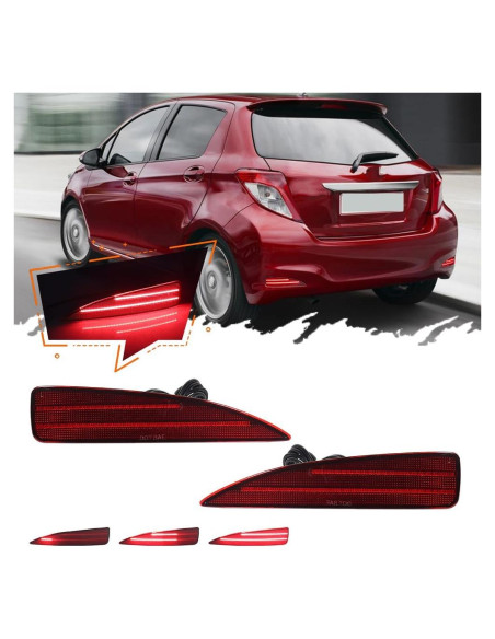 Luces de Freno y Giro LED TurningMax para Toyota Yaris 2012-2014