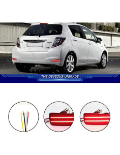 Luces de Freno y Giro LED TurningMax para Toyota Yaris 2012-2014 2