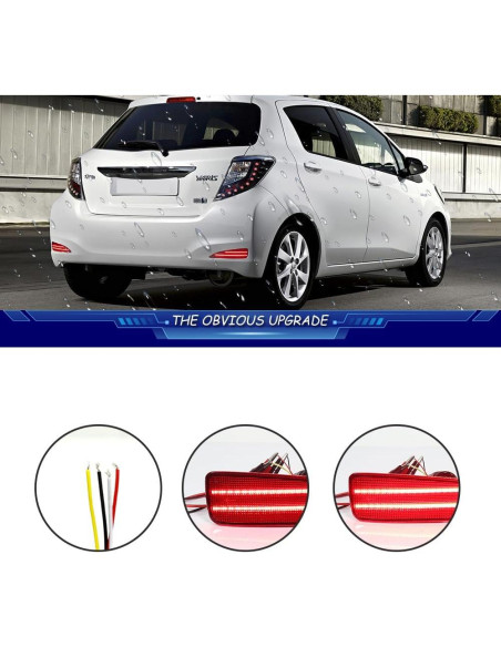 Luces de Freno y Giro LED TurningMax para Toyota Yaris 2012-2014