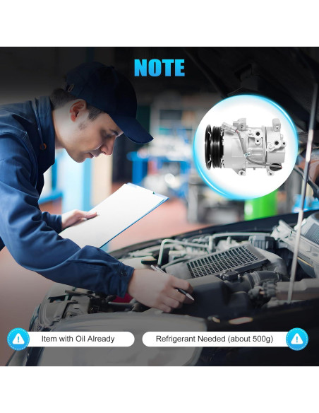 Compresor de A/C Toyota Yaris 1.5L 2007-2010 ANE