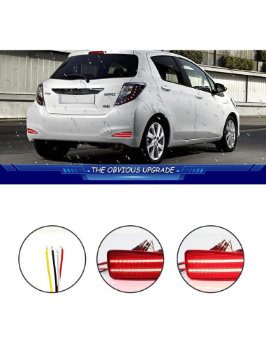Luces de Freno y Giro LED TurningMax para Toyota Yaris 2012-2014
