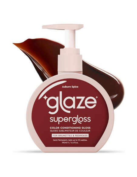 Glaseado Color Acondicionador Brillante Glaze 181 g - Especia Castaña