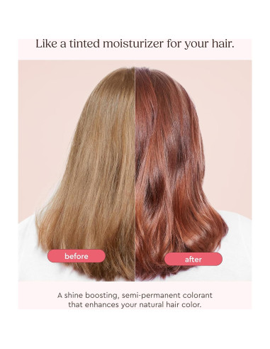 Glaseado Color Acondicionador Brillante Glaze 181 g - Especia Castaña