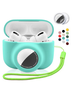 Funda Protectora 2 en 1 para AirPods Pro 2 Gen 2022 - Azul Aqua