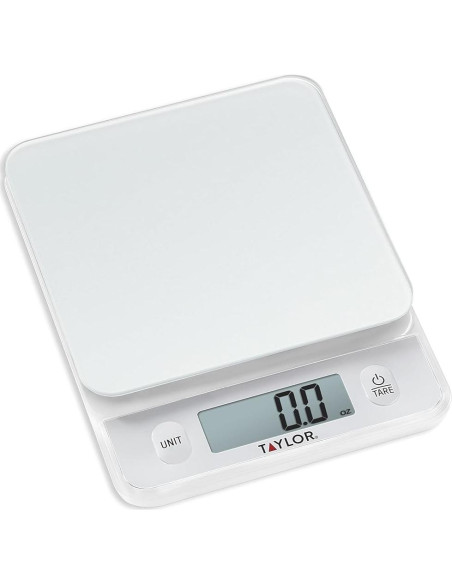 Báscula de Cocina Digital Taylor 5 kg Pantalla de Vidrio