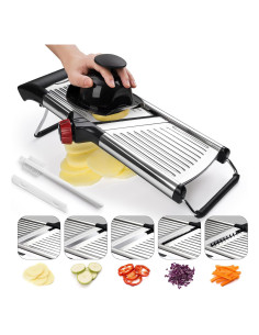 Cortador Mandolina Ajustable X Home de Acero Inoxidable 42cm