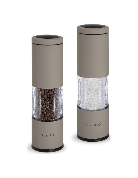 Juego de Molinillos de Sal y Pimienta TLYSXPRO Manual 2 Pzas