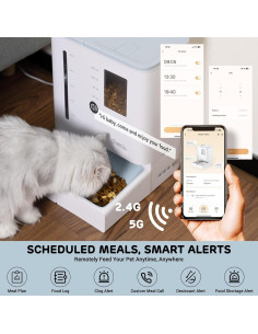 Comedero y Bebedero Automático iPettie 2 en 1 300 oz 2