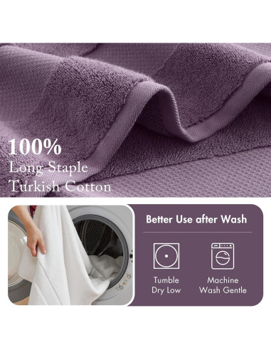 Juego de Toallas de Baño 6 Piezas Algodón Turco Madison Park